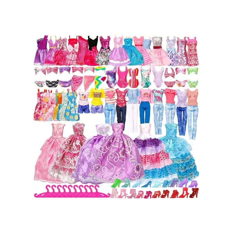 Pink Doll Clothes And Accessories