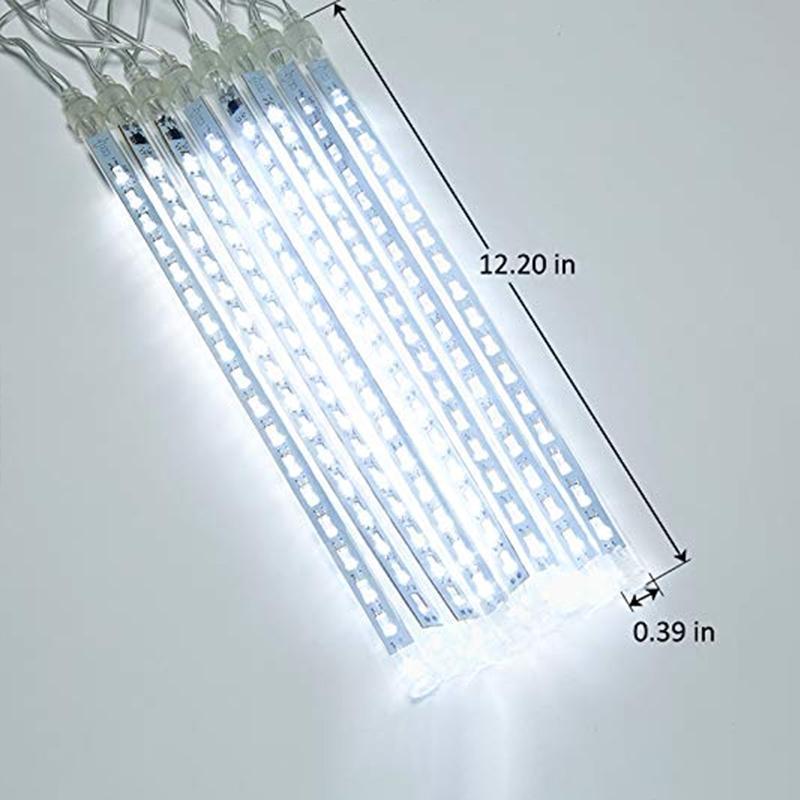 Snow Fall LED Lights (8 Tubes, 144LEDs Lights)