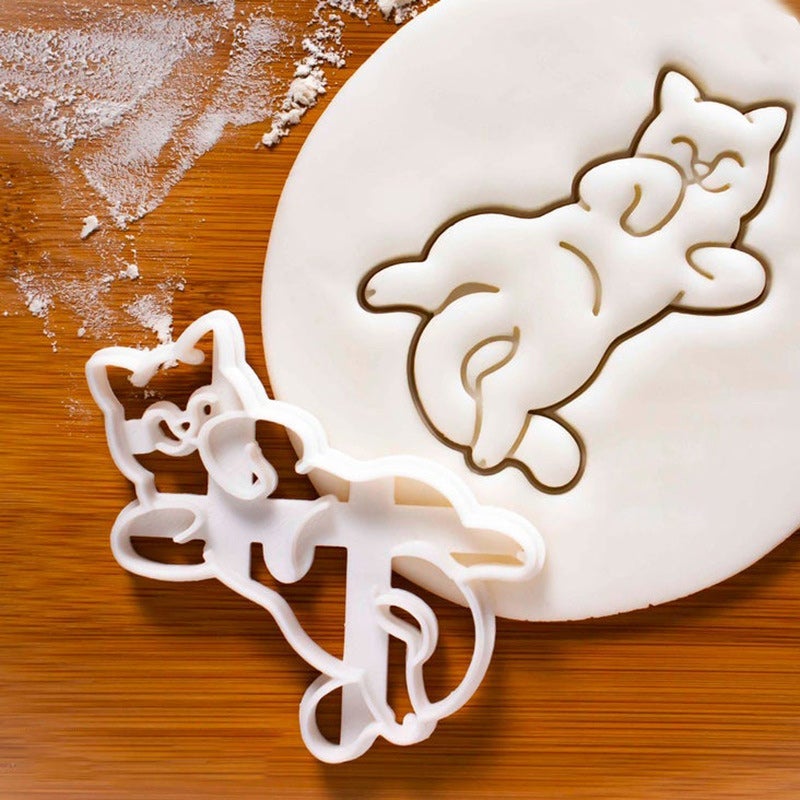 Cat Cookie Cutter Template