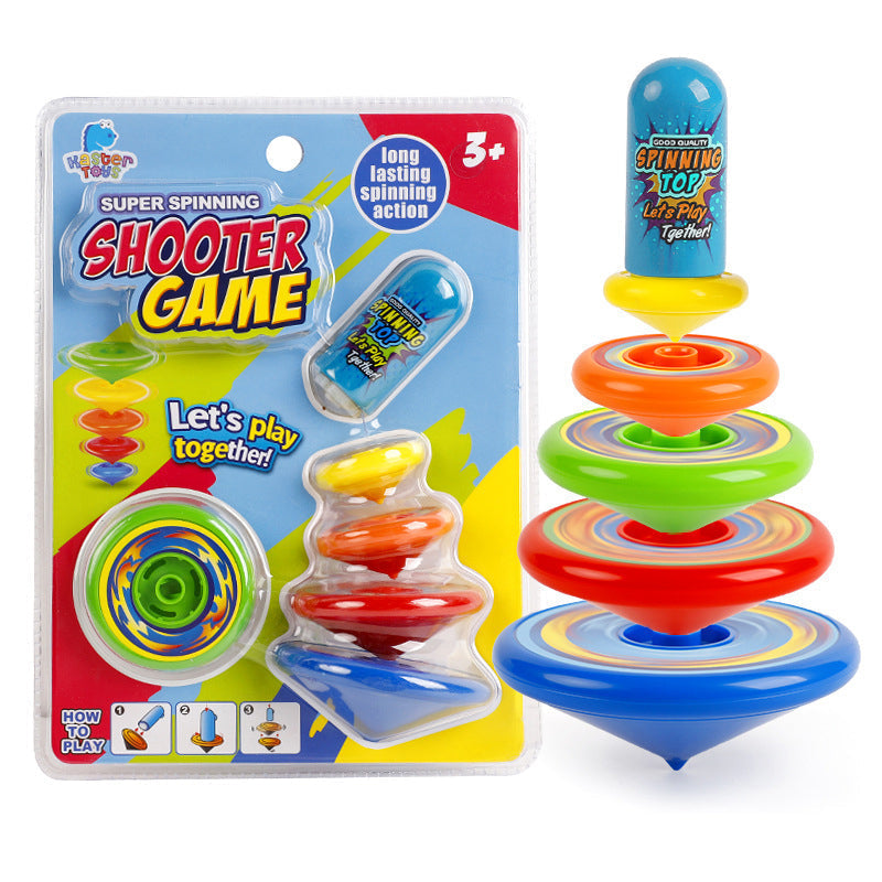 Spinning Top Toys（ 5 gyroscopes + 1 launcher）