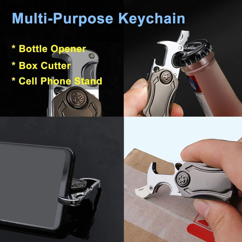 Four-in-one Multi-Function Key Chain